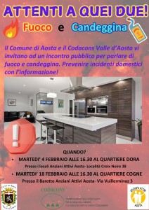 locandina comune di aosta - febbraio